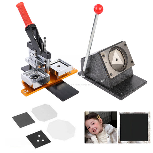 50*50 mm (2*2 inches) Square Fridge Magnet Machine kit（1000 supplies）