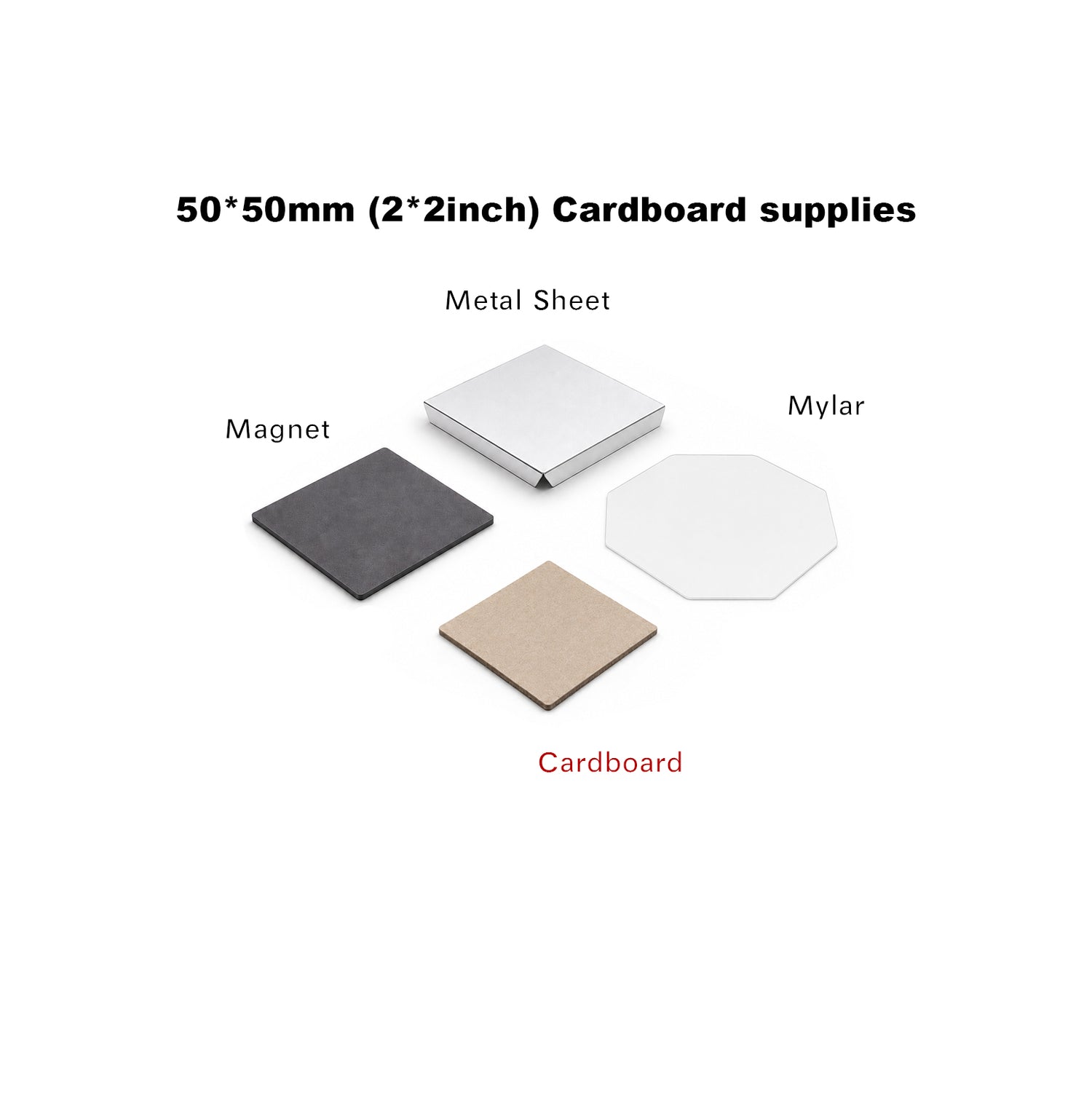 1,000 sets of 50*50mm(2*2inch) Supplies