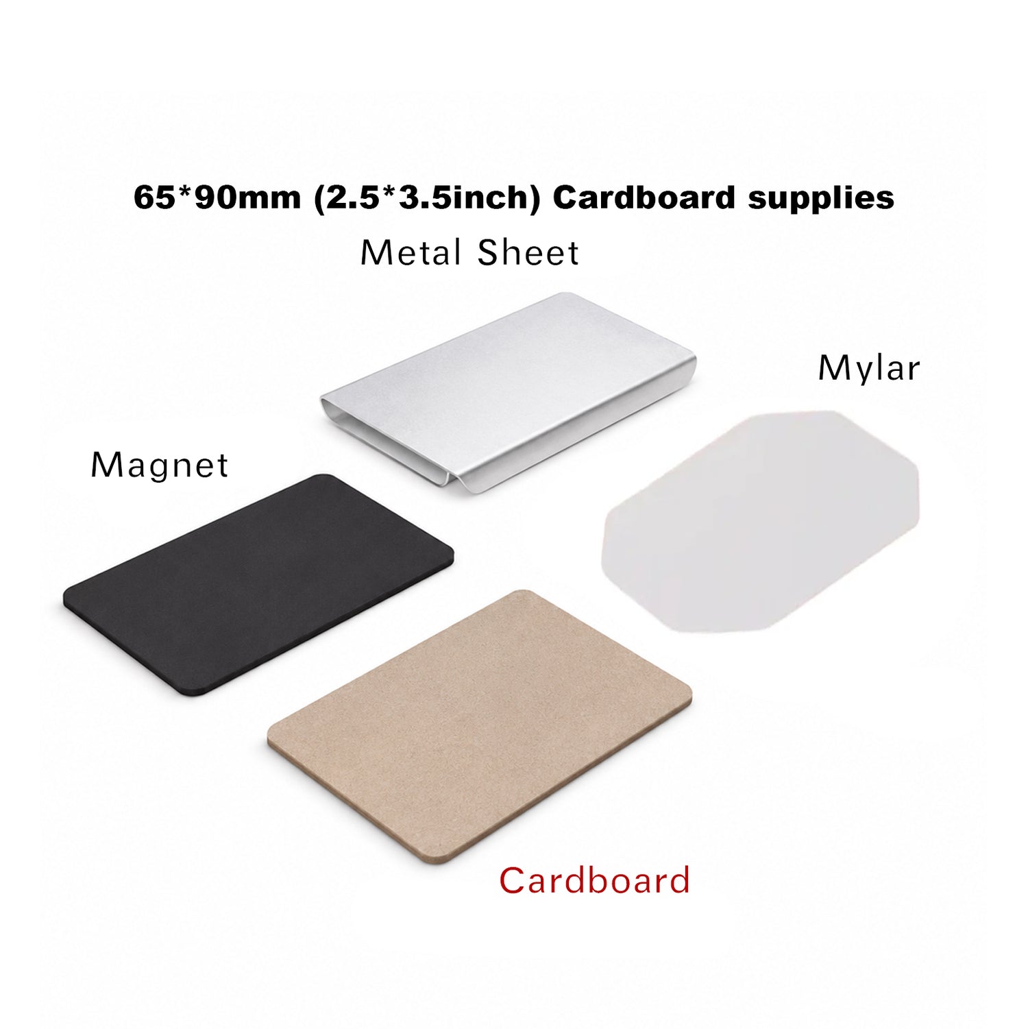 1,000 sets of 65*90mm(2.5*3.5inch) Supplies