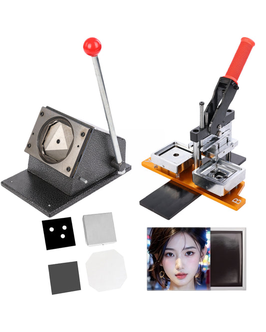 63.5*63.5 mm (2.5*2.5 inches) Square Fridge Magnet Machine kit（1000 supplies）